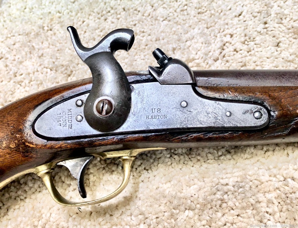 H5/M US 1842 .54 Cavalry Pistol H.ASTON 1847, Good, Shooter,.........$ 585.-img-2