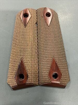 COLT 1911 GOVERNMENT DOUBLE DIAMOND ROSEWOOD FACTORY GRIPS (NEW)-img-3