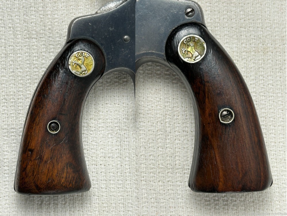 1905 COLT POLICE POSITIVE US made ARGENTINE REVOLVER POLICIA CAPITAL MATCH-img-2