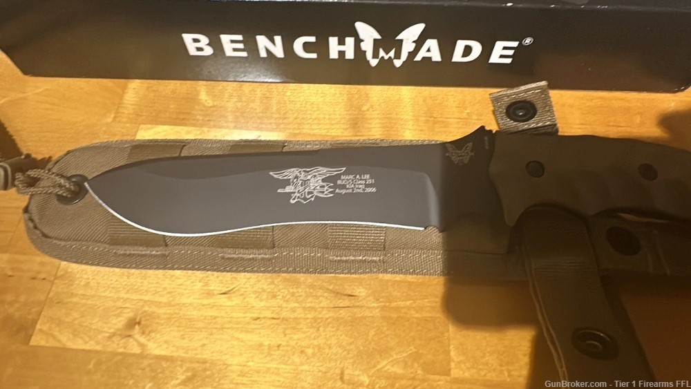 Benchmade Marc A Lee  "Glory"  Knife  Navy Seal -img-2