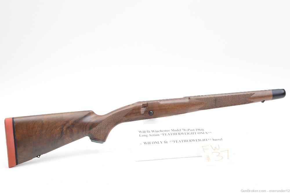 Winchester Model 70 Post 64 SUPERGRADE Rifle Stock L/A Featherweight  OEM -img-0