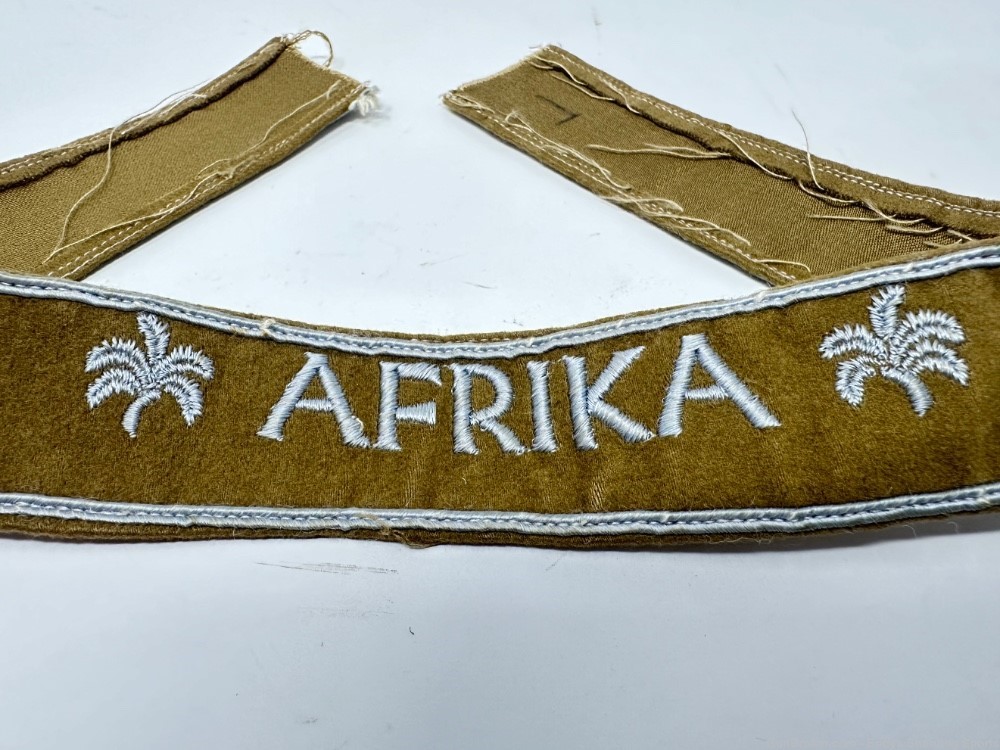 WW2 German Cufftitle “AFRIKA” -img-1