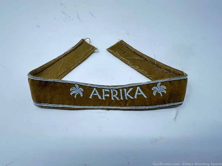 WW2 German Cufftitle “AFRIKA” -img-0