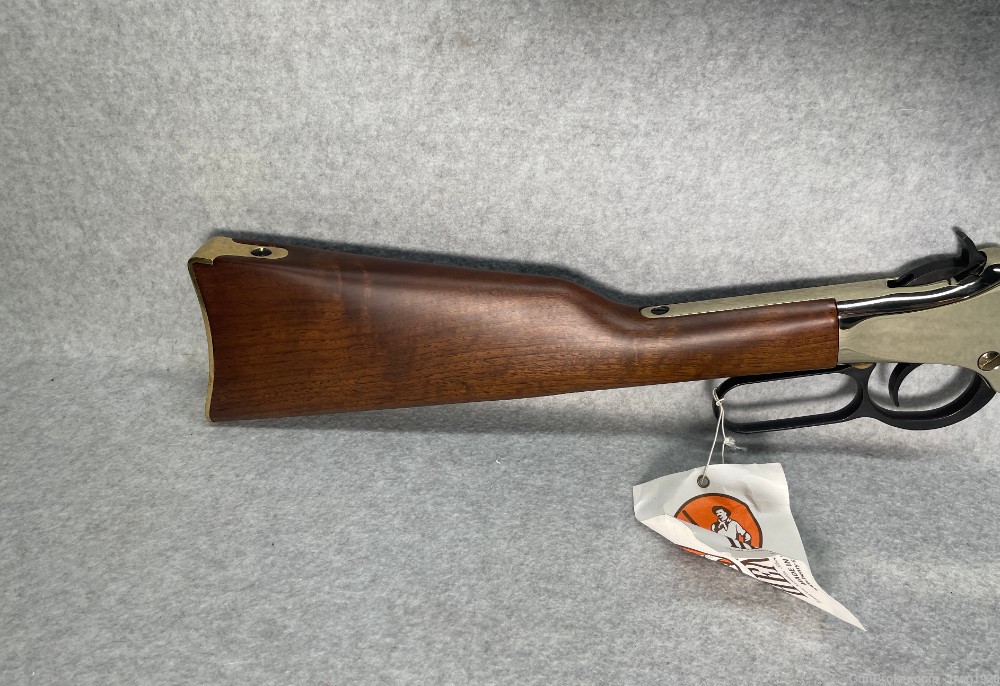 HENRY GOLDEN BOY .22 LR Lever Action Rifle 22 Wood 20" Octagon NICE!-img-3