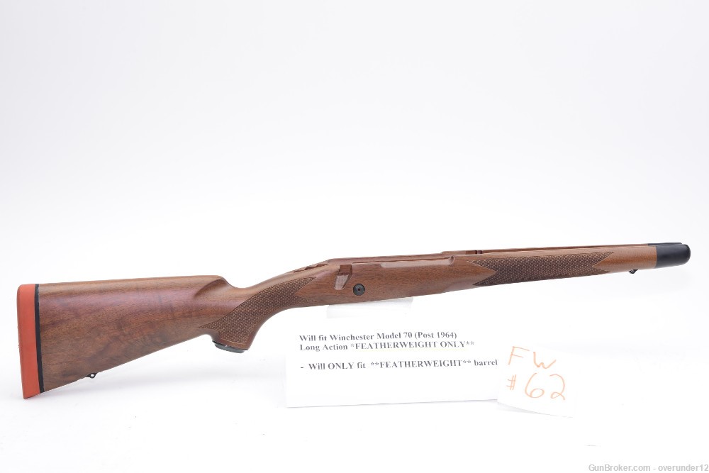Winchester Model 70 Post 64 SUPERGRADE L/A FEATHERWEIGHT Rifel Stock  RARE -img-0