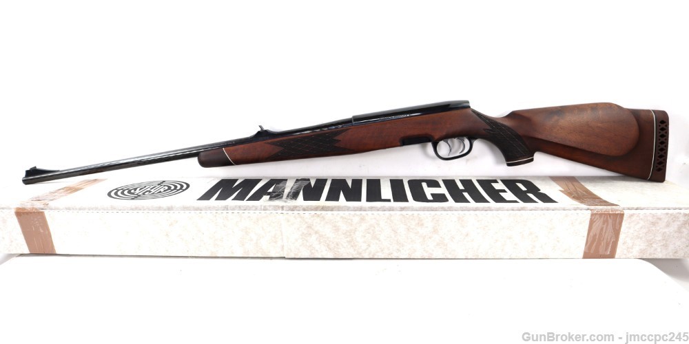 Rare Like New Steyr Mannlicher S .300 H&H Mag Bolt Action Rifle  25.5" BBL -img-0