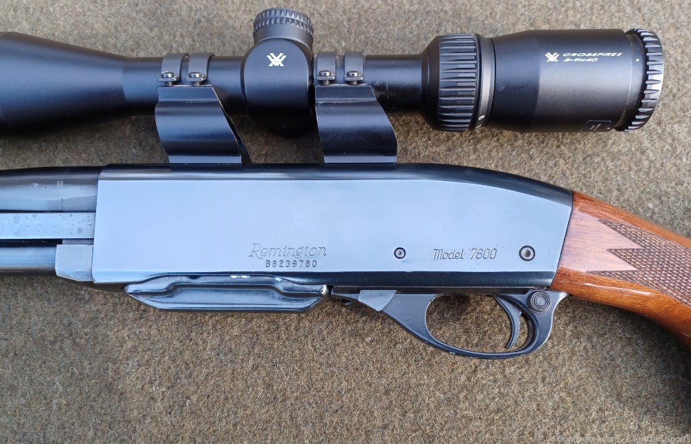 Minty Remington 7600 in .243 WIN–w/Vortex scope-img-14