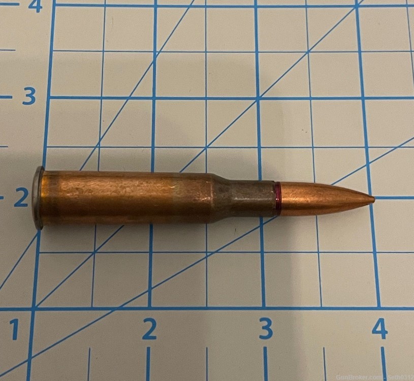20 rounds Russian 7.62 x 54R ammo ColdWar made in 1986-img-1