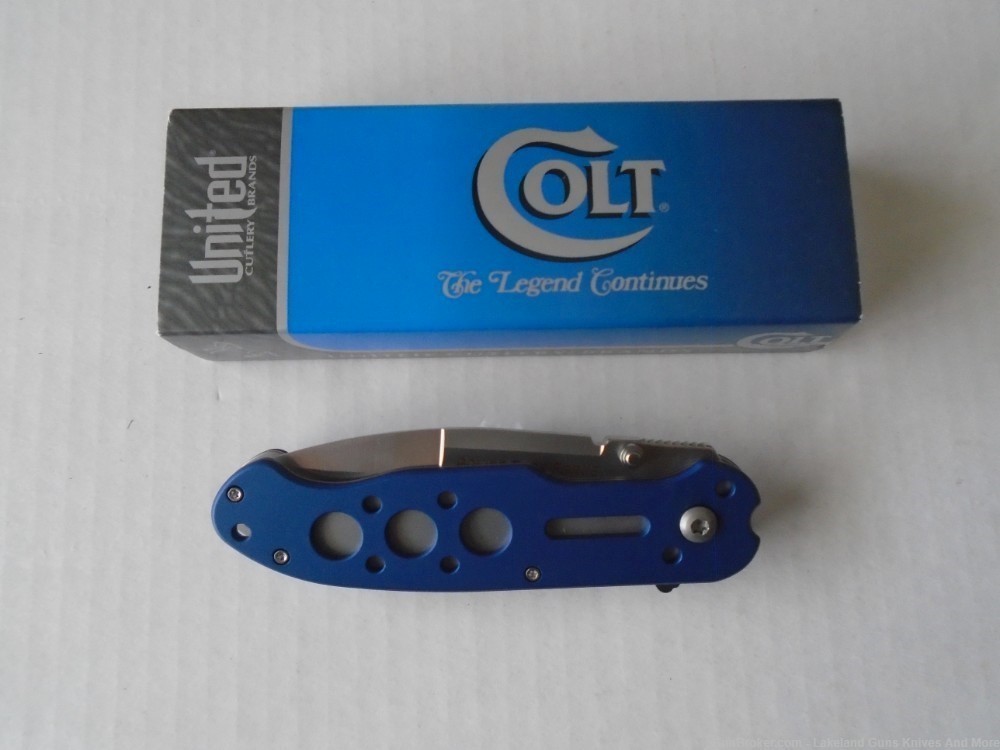 Rare & Impossible to Find Colt Police Task Force Folding Knife CT0050PTF!-img-12