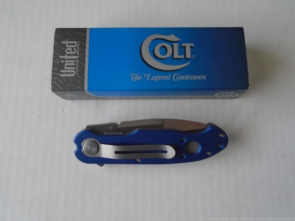 Rare & Impossible to Find Colt Police Task Force Folding Knife CT0050PTF!-img-13