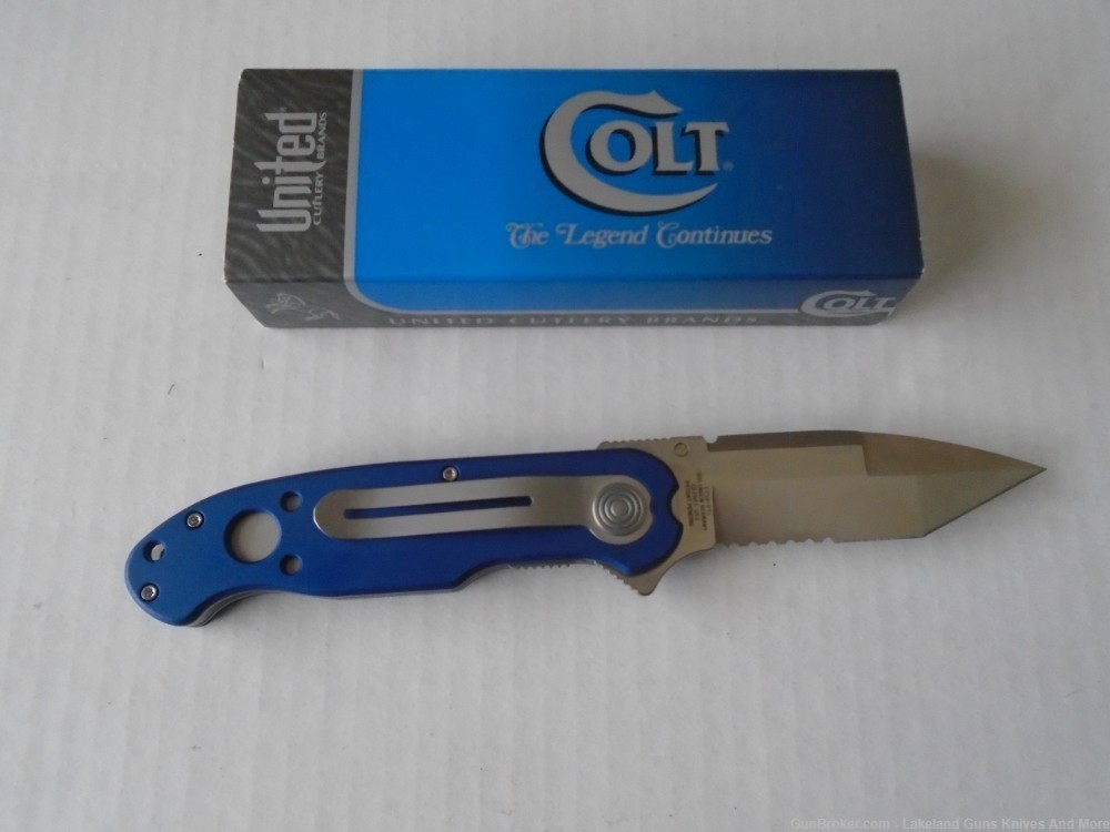 Rare & Impossible to Find Colt Police Task Force Folding Knife CT0050PTF!-img-3