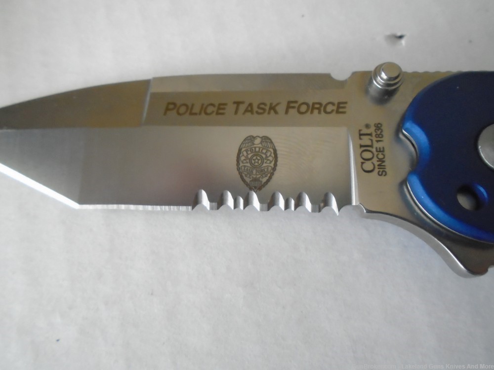 Rare & Impossible to Find Colt Police Task Force Folding Knife CT0050PTF!-img-15