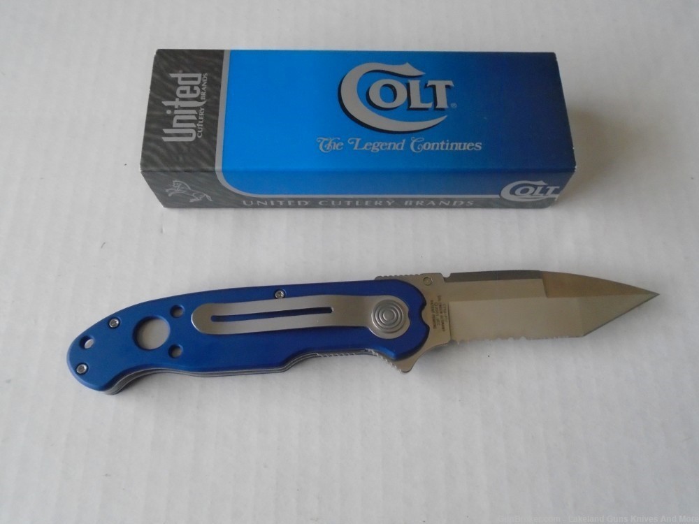 Rare & Impossible to Find Colt Police Task Force Folding Knife CT0050PTF!-img-4
