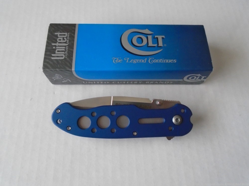 Rare & Impossible to Find Colt Police Task Force Folding Knife CT0050PTF!-img-11