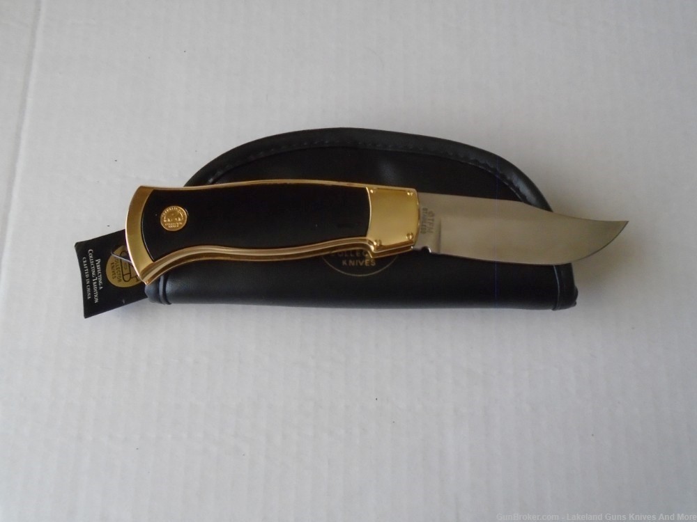 NIB VERY RARE *GOLD ENGRAVED* Colt Rampant Pony Folding Knife SOLD FOR $965-img-2