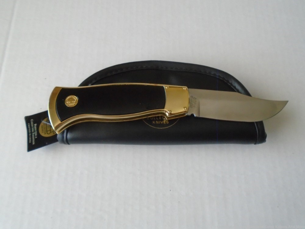 NIB VERY RARE *GOLD ENGRAVED* Colt Rampant Pony Folding Knife SOLD FOR $965-img-4