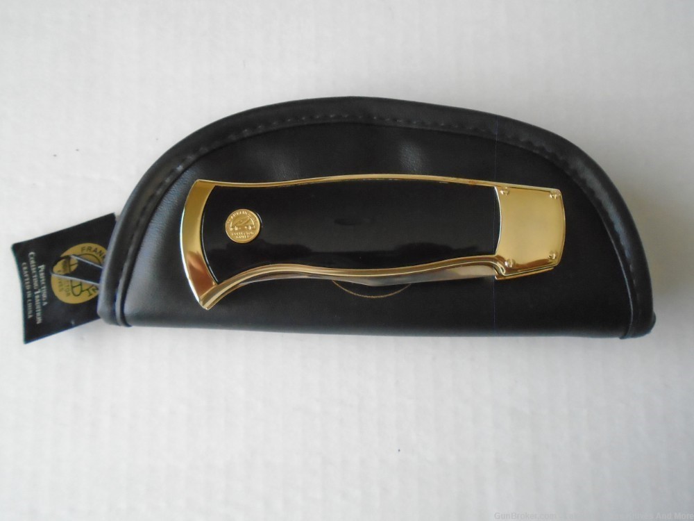 NIB VERY RARE *GOLD ENGRAVED* Colt Rampant Pony Folding Knife SOLD FOR $965-img-11