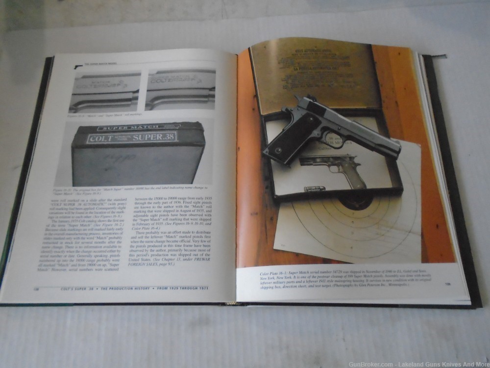 Holiday sale! Colt’s Super .38 The Production History Book From 1929-1971!-img-4