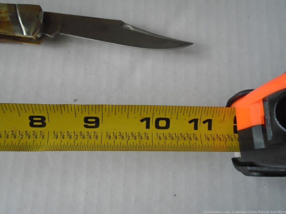 RARE NIB COLT #CT323 2-blade Muskrat Brown Stag Handle Pocket Knife!-img-11