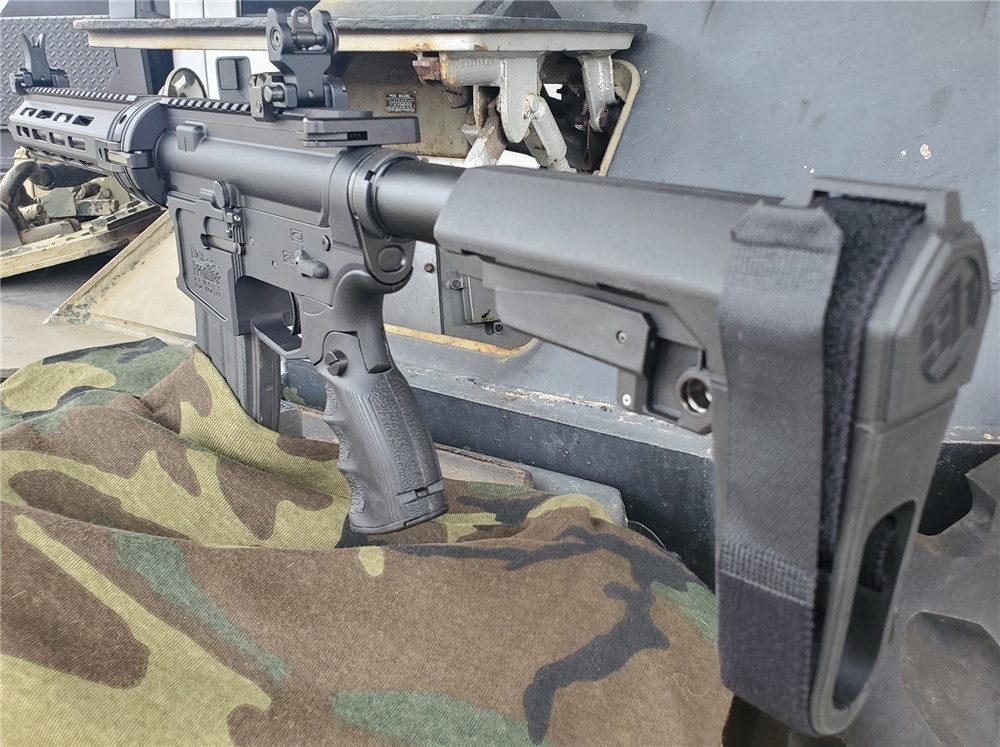 Military GAU-5A Takedown 5.56 Pistol Airforce Cry Havoc AR15 M-Lok-img-4