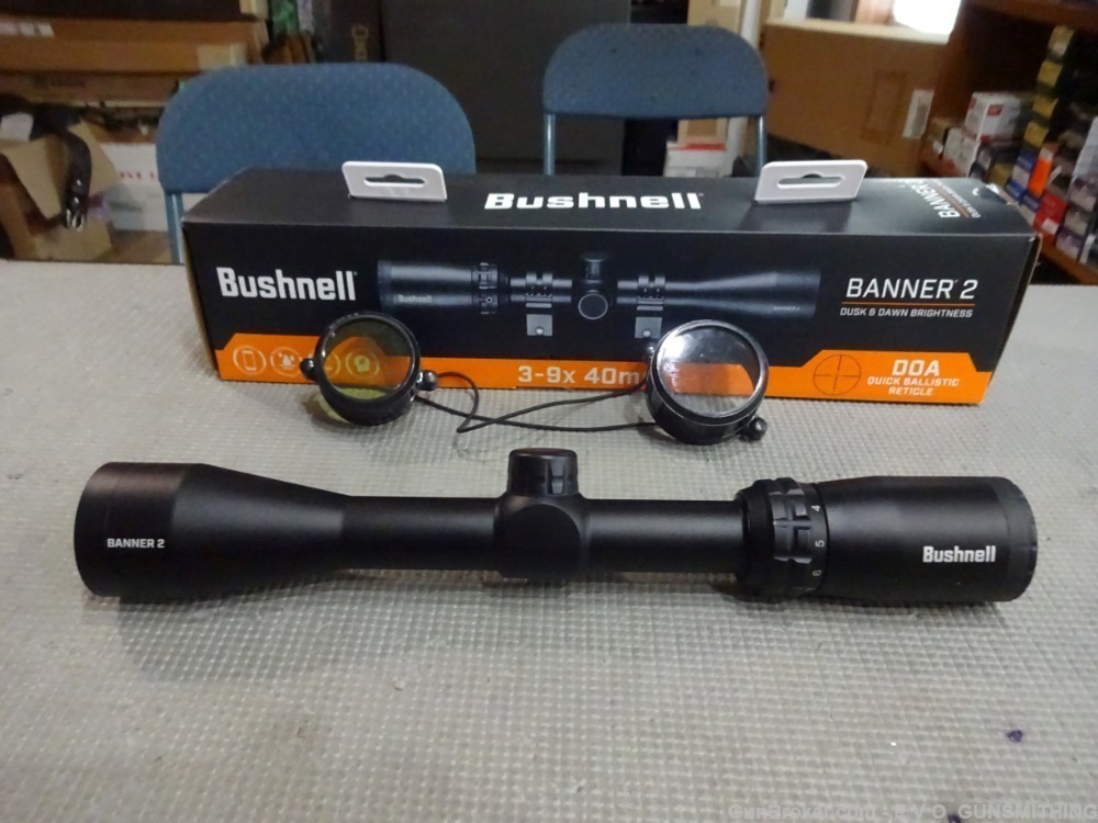 BUSHNELL BANNER 2  3-9X40 RB3940BS11 Comes with RINGS-img-6