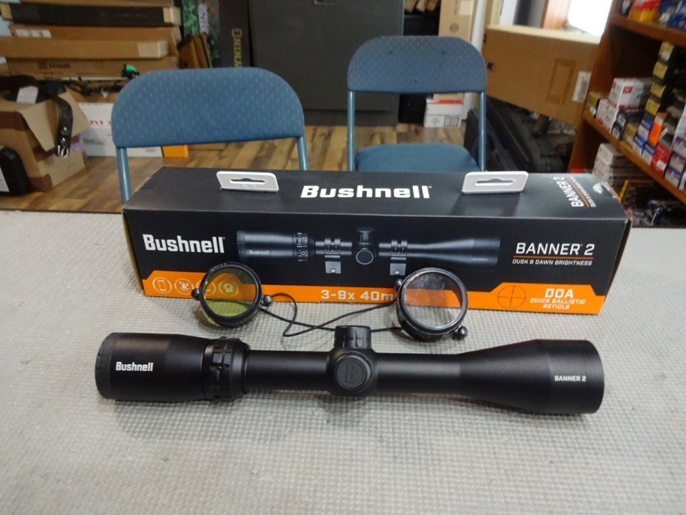 BUSHNELL BANNER 2  3-9X40 RB3940BS11 Comes with RINGS-img-2