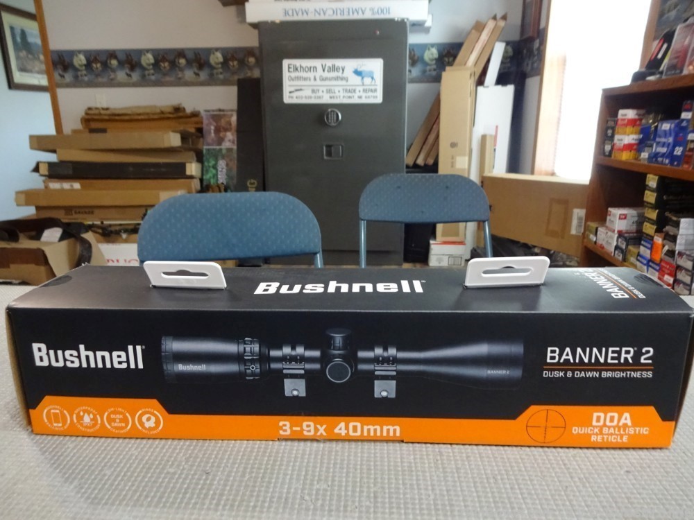 BUSHNELL BANNER 2  3-9X40 RB3940BS11 Comes with RINGS-img-16