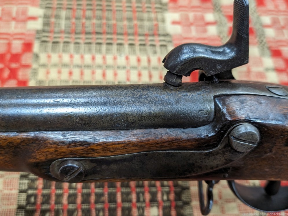 Virginia Manufactory Musket Confederate AB Barrett Alteration -img-9