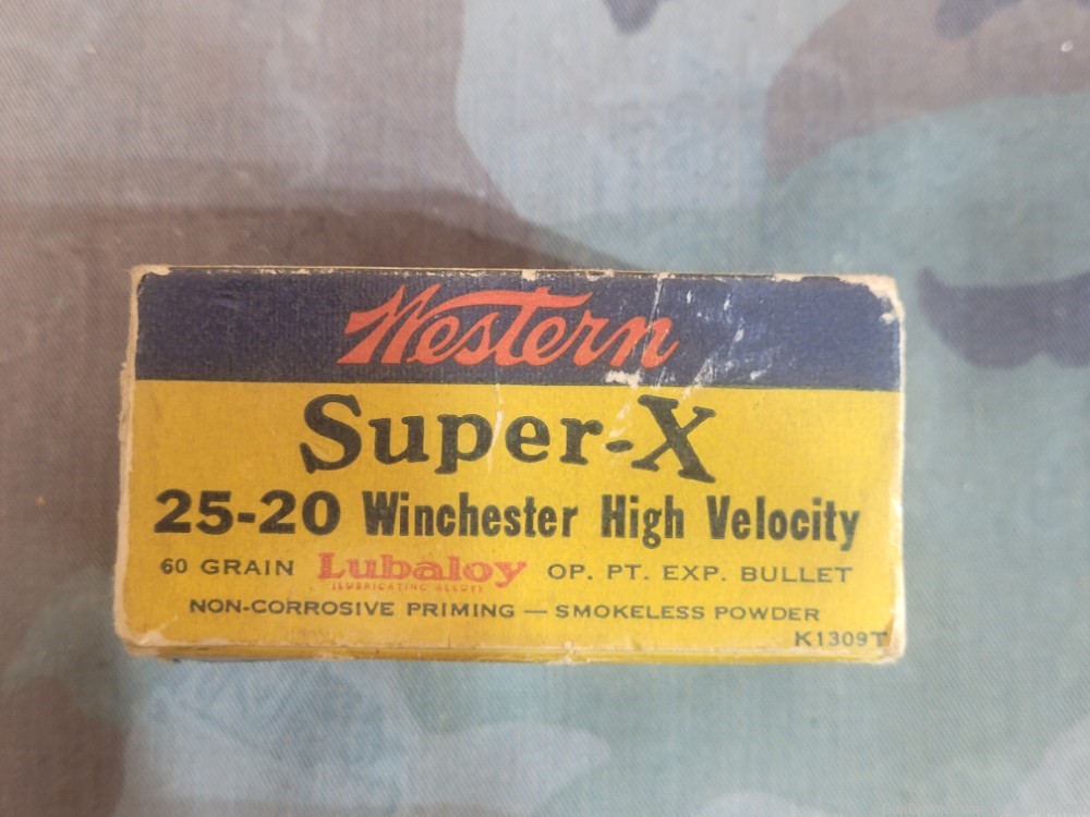 WESTERN SUPER-X 25-20 WINCHESTER HIGH VELOCITY-img-1