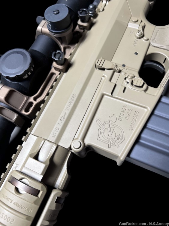 Extremely Rare KAC Knight’s Armament Company M110 Enhanced Package -img-11