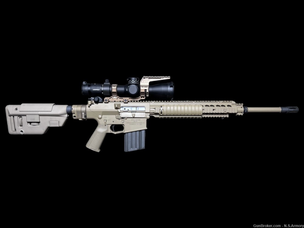 Extremely Rare KAC Knight’s Armament Company M110 Enhanced Package -img-0