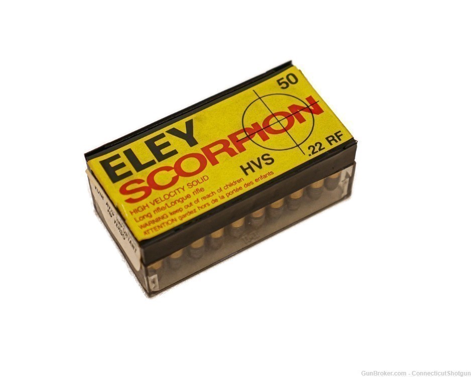 Eley Scorpion .22 Rimfire 50 Pack-img-1