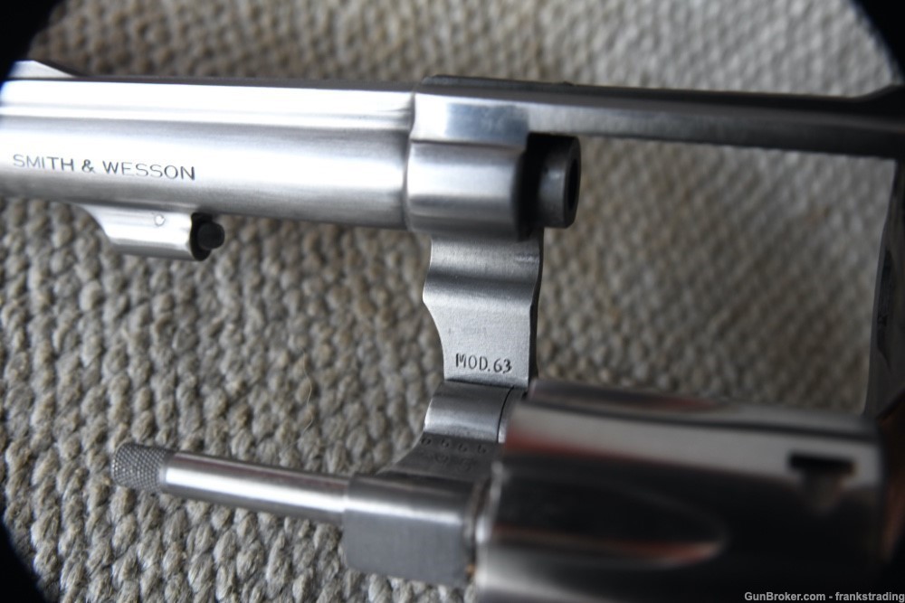 Smith & Wesson S&W Model 63 no dash 22 Caliber kit gun Super Condition-img-10