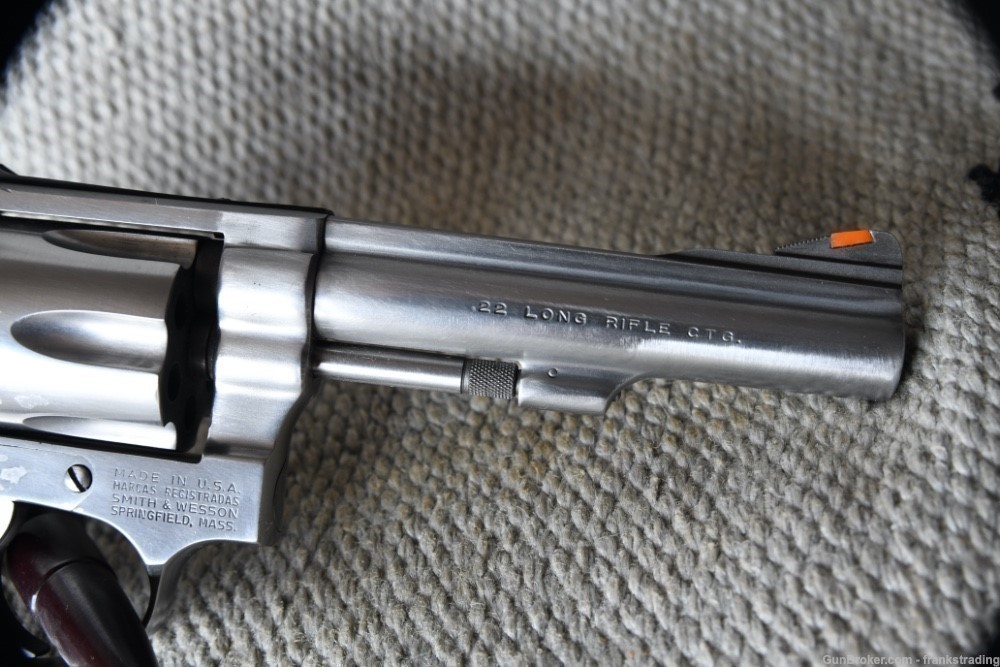Smith & Wesson S&W Model 63 no dash 22 Caliber kit gun Super Condition-img-8