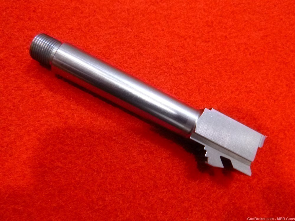 Glock 23 9mm Conversion Threaded Barrel 416R Stainless Steel 1/2-28 RH-img-3