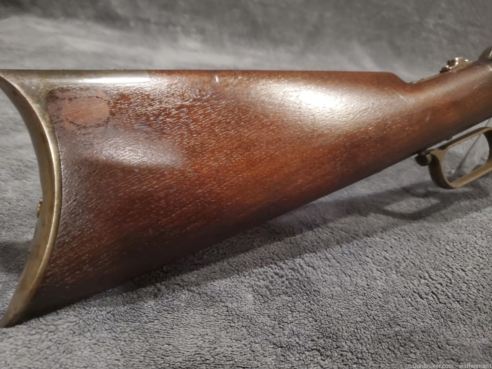 Antique Winchester 1st Model 1873 Lever Action Rifle HIGH CONDITION 44 WCF -img-4