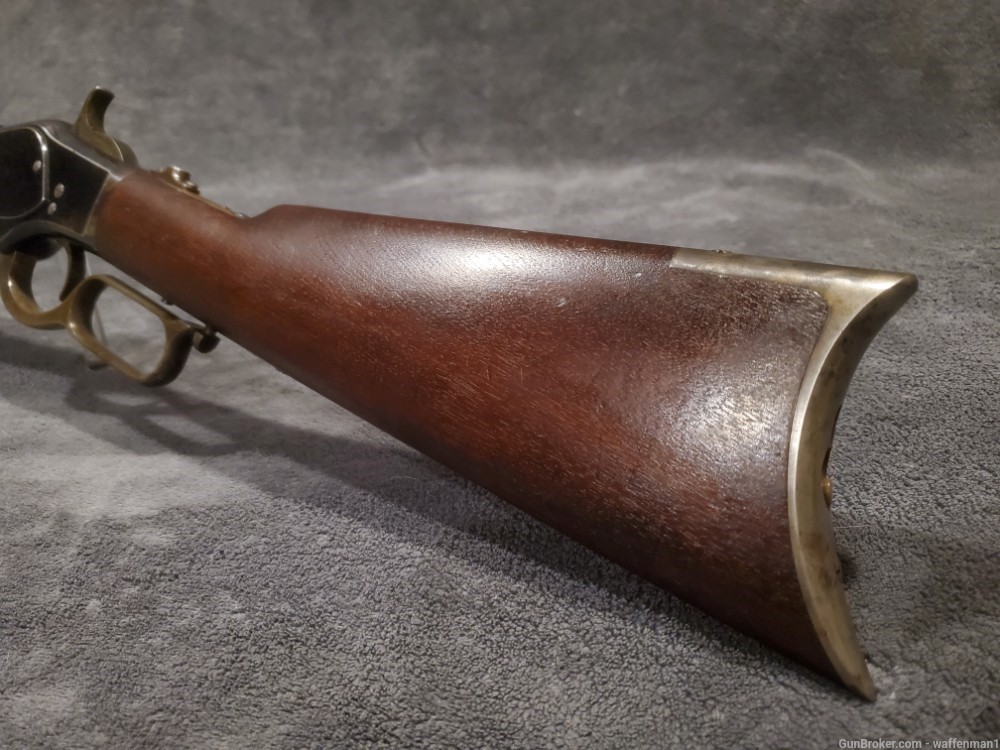 Antique Winchester 1st Model 1873 Lever Action Rifle HIGH CONDITION 44 WCF -img-21