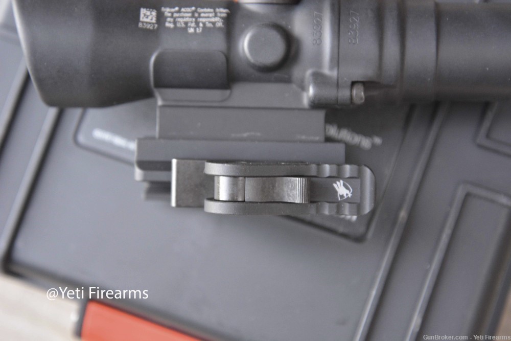 Trijicon ACOG 2x20 BAC Riflescope Red Crosshair Reticle W/ American Defense-img-2