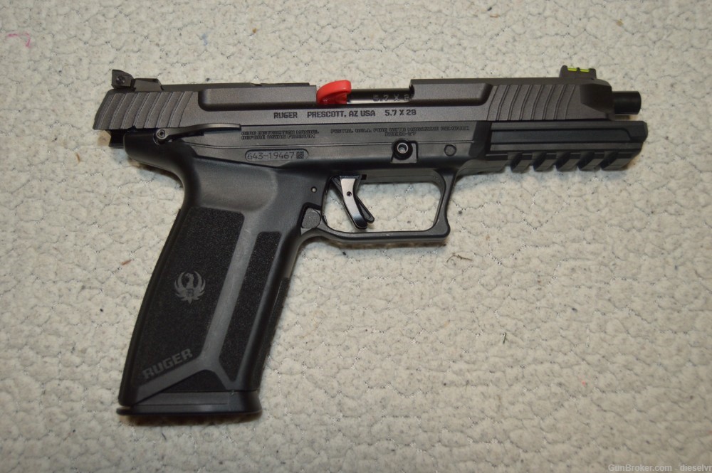 New In Box Ruger 57 With Two High Cap Magazines -img-1