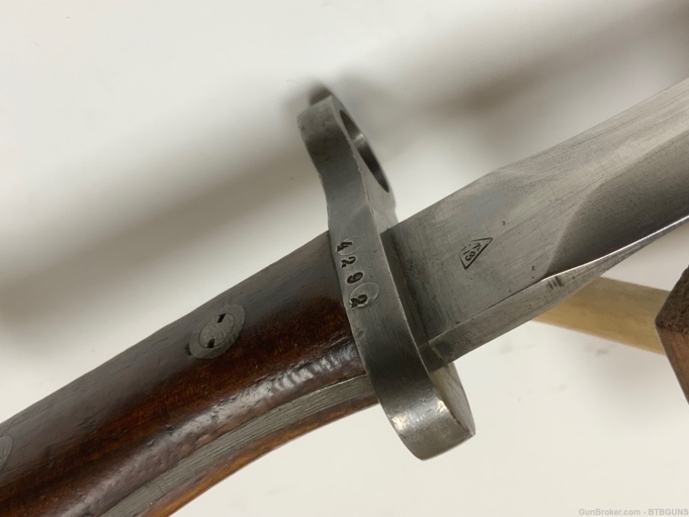 Serbian M1899 Mauser Bayonet "AT3" marked made in Yugoslavia penny .01-img-23