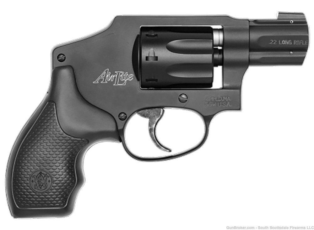   Smith & Wesson 103043 Model 43C Classic 22 LR Caliber w/ 1.88" Barrel-img-0