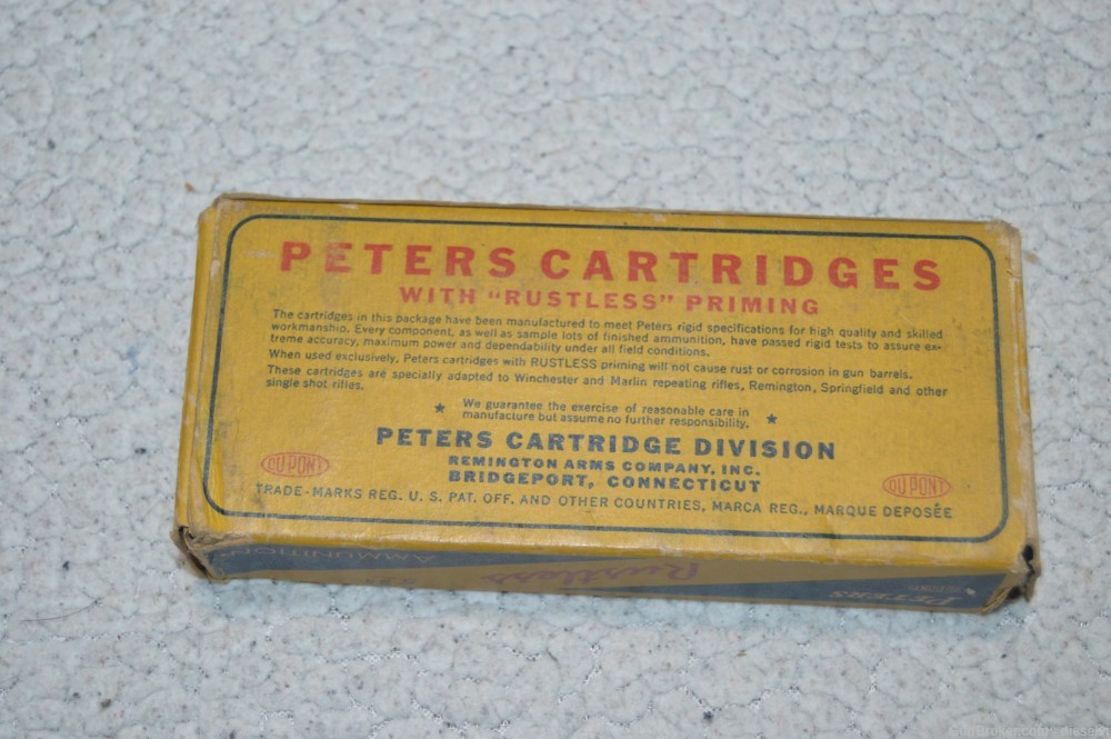 VINTAGE Peters 45-70 Ammunition -img-3