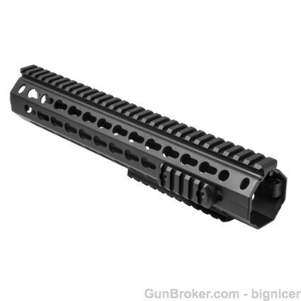 AR15 KeyMod Handguard Rifle Length 12" Light-img-2