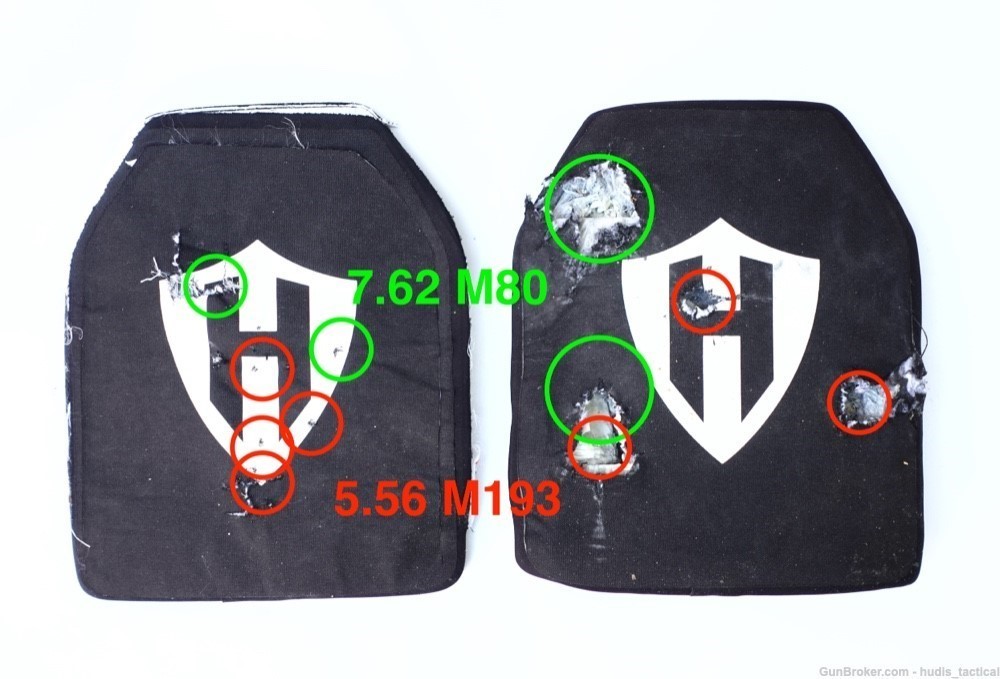 2pcs Level 3+ bulletproof body armor, ballistic plates - test video-img-4