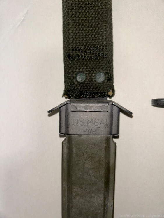 US M6 Bayonet with M8A Scabbard for M14-img-3