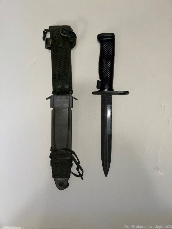 US M6 Bayonet with M8A Scabbard for M14-img-1