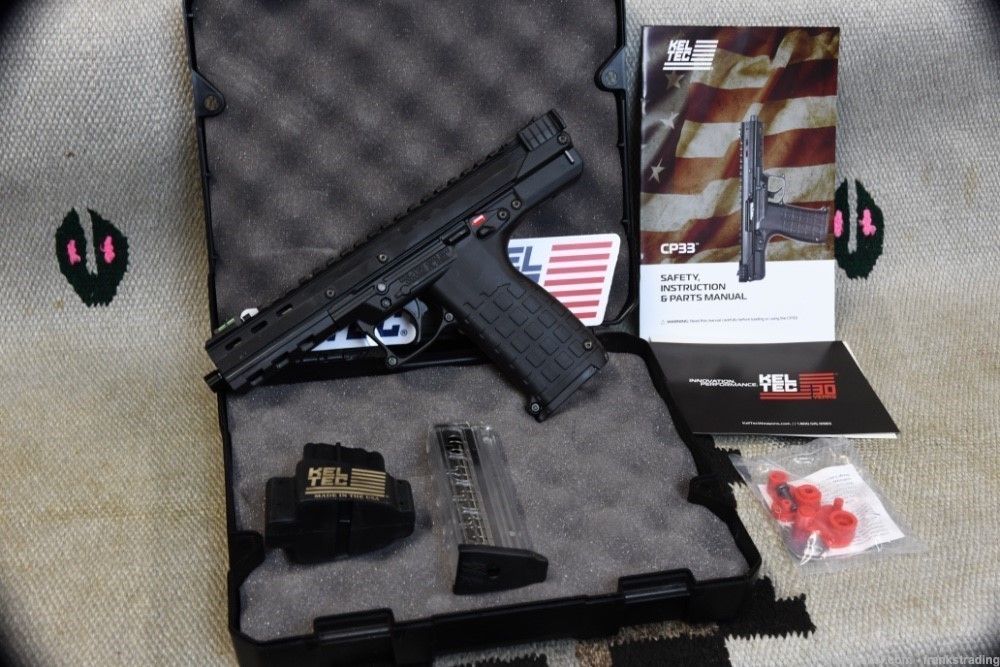 Kel Tec CP-33 22 caliber 5.5 inch bbl 2 Mags in Box as NEW-img-1