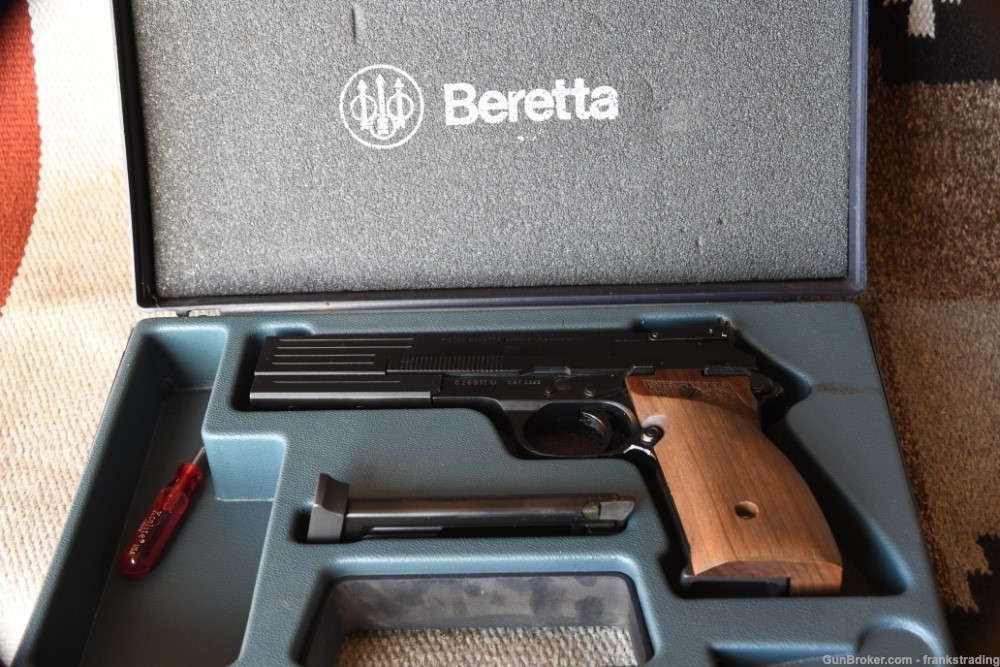Beretta 89 Gold Standard 22 Caliber 6 inch bbl AS NEW w/Box-img-10