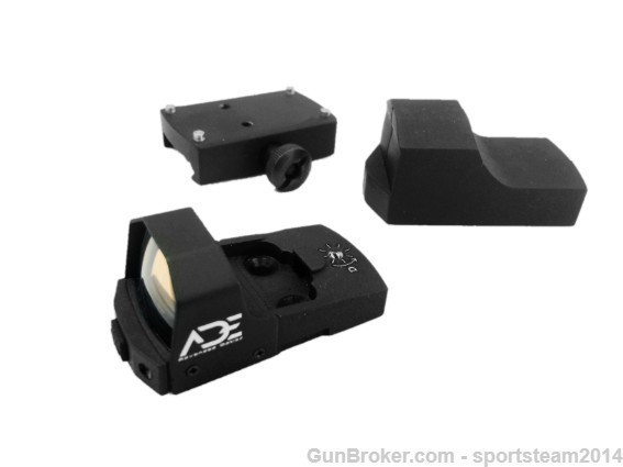 ADE GREEN Dot Sight RD3-006B + RUGER LC9,LC380,LC9S mount-img-3