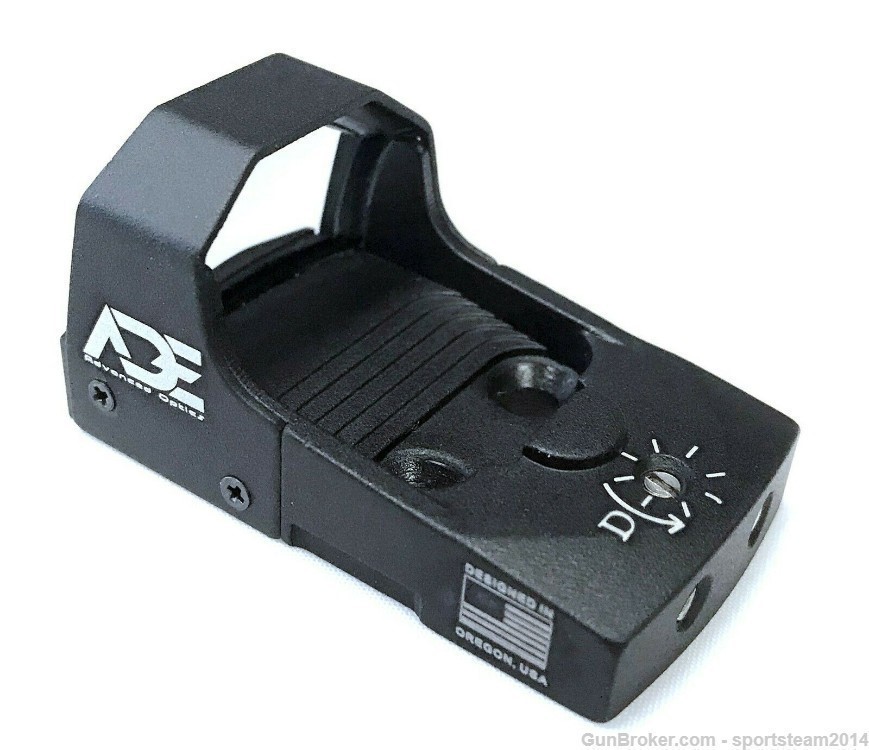 ADE GREEN Dot Sight RD3-006B + RUGER LC9,LC380,LC9S mount-img-8